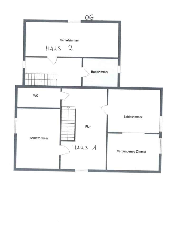 Grundriss OG Haus 2