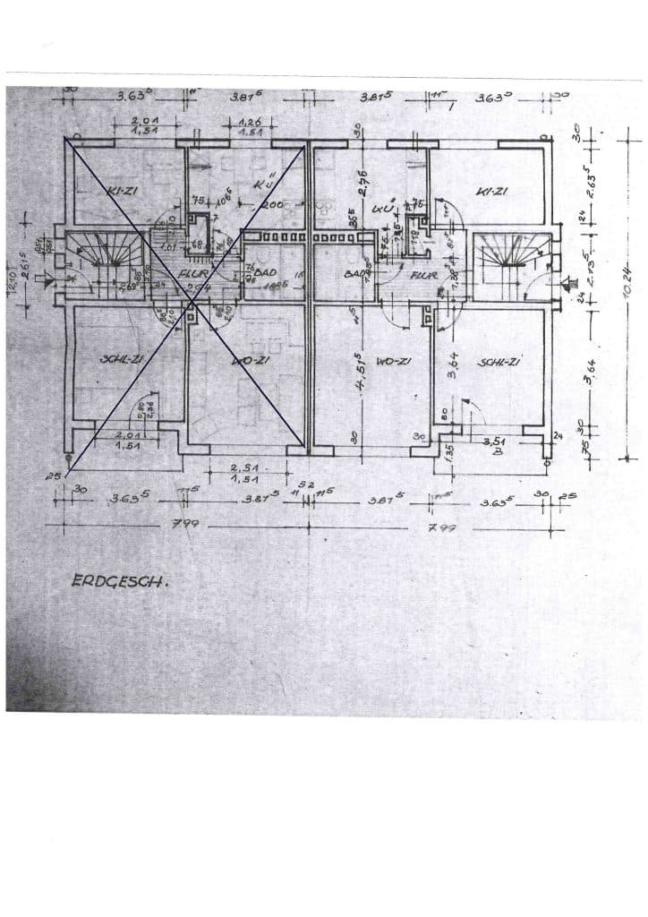 Grundriss Erdgeschoss 